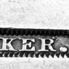 Smith Hunsicker of Shepherdstown used his surname with a final period in rectangle plus another variation of the circular heraldic eagles found in Virginia.